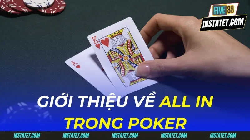 all in trong poker
