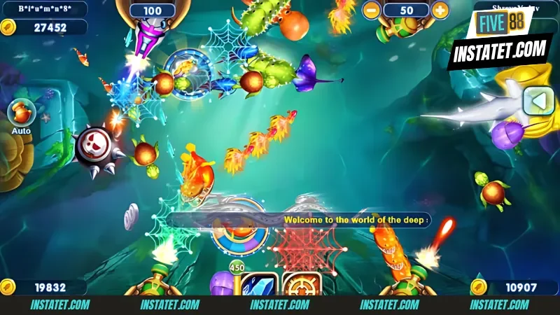 Đắm Chìm Trong Thế Giới Đại Dương Cùng Bắn Cá Jackpot Cách chơi Bắn Cá Jackpot cơ bản