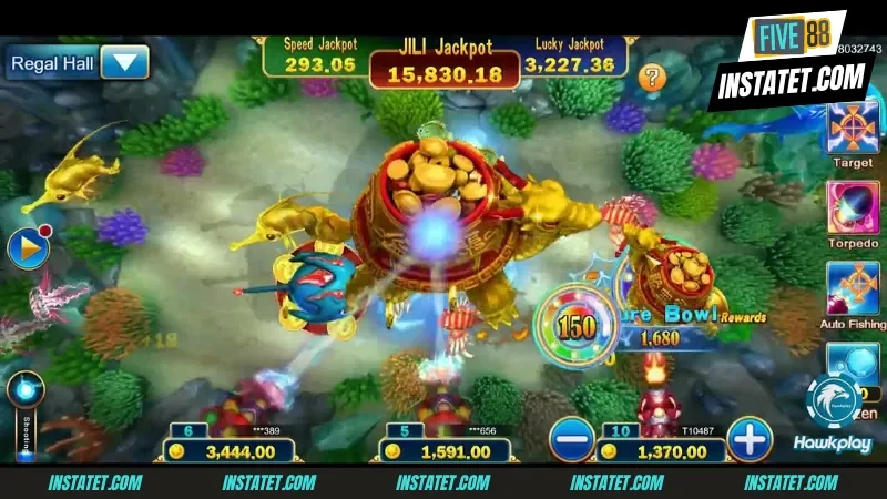 Đắm Chìm Trong Thế Giới Đại Dương Cùng Bắn Cá Jackpot Cách tính điểm thưởng trong Bắn Cá Jackpot